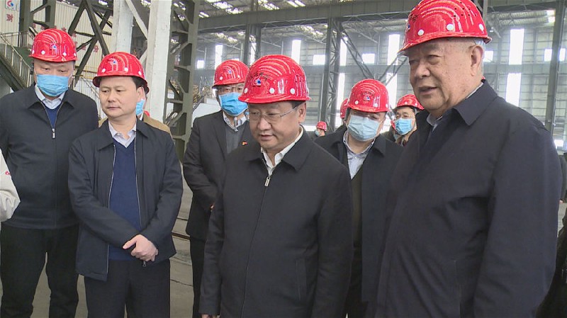 王新偉副省長到我公司調研